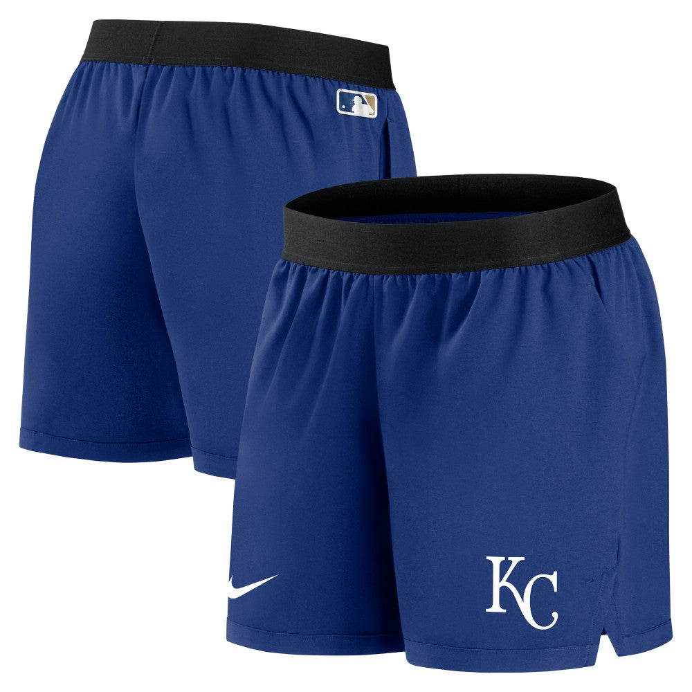 Kansas City Royals Women's Authentic Collection Team Performance Shorts - Royal | Nike