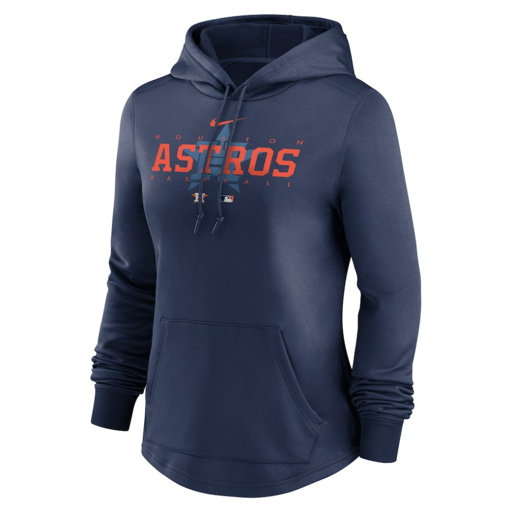 Houston Astros Women's Authentic Collection Pregame Performance Pullover Hoodie - Navy | Nike