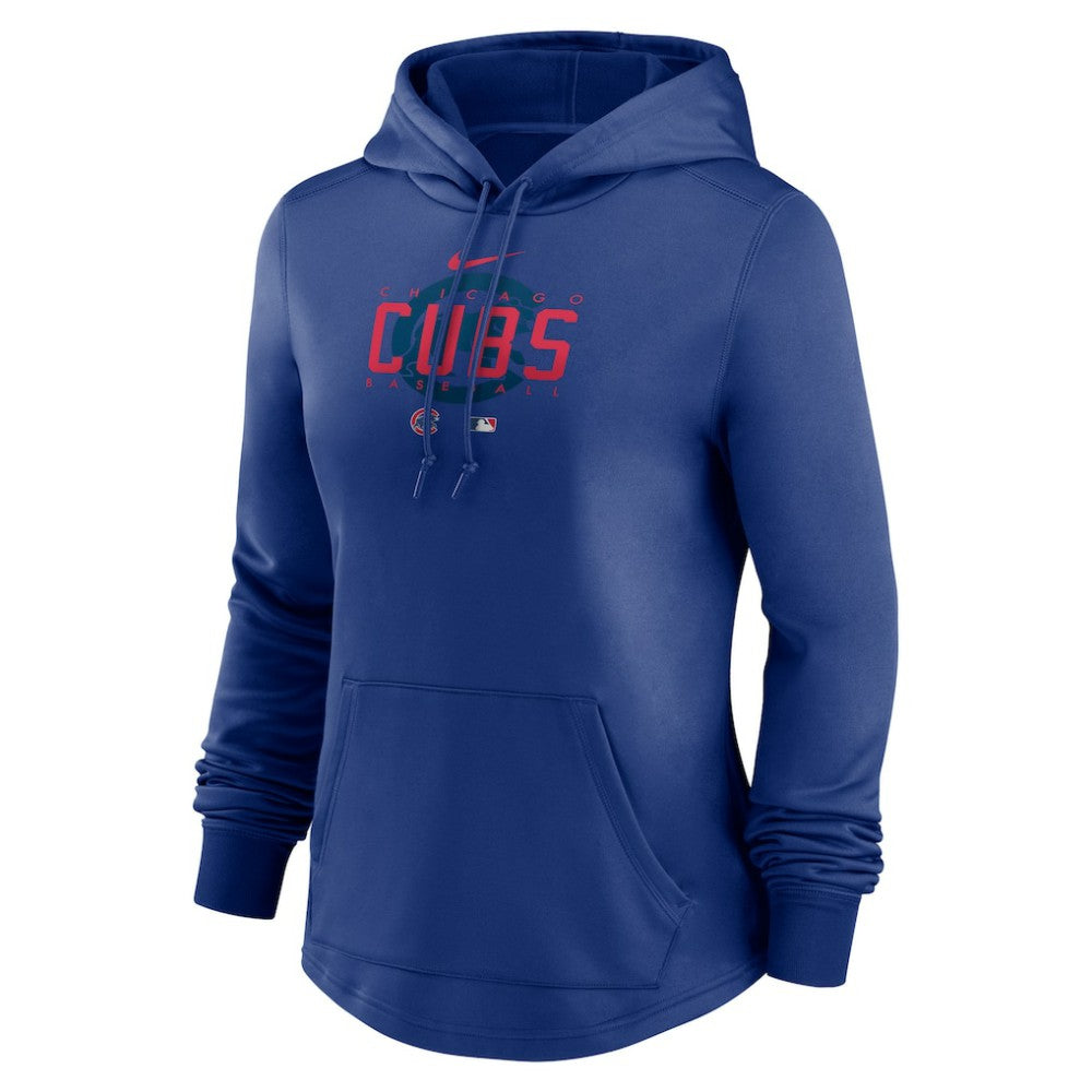 Chicago Cubs Women's Authentic Collection Pregame Performance Pullover Hoodie - Royal | Nike
