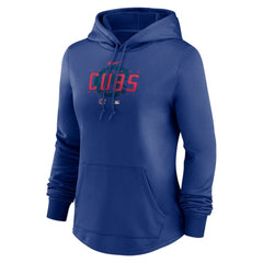 Chicago Cubs Women's Authentic Collection Pregame Performance Pullover Hoodie - Royal | Nike
