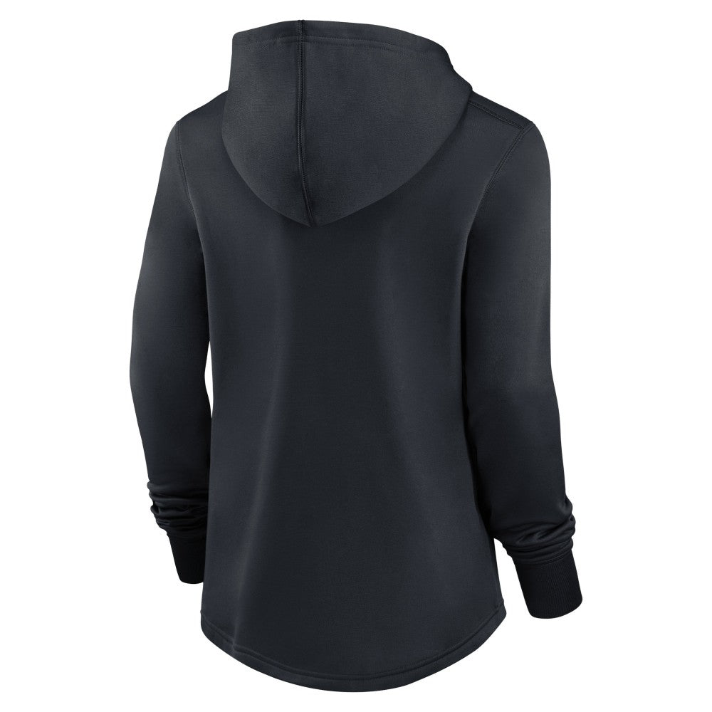 Cleveland Guardians Women's Authentic Collection Pregame Performance Pullover Hoodie - Navy | Nike