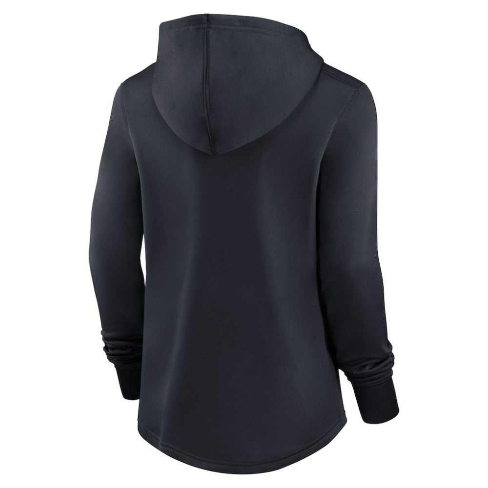 Minnesota Twins Women's Authentic Collection Pregame Performance Pullover Hoodie - Black | Nike