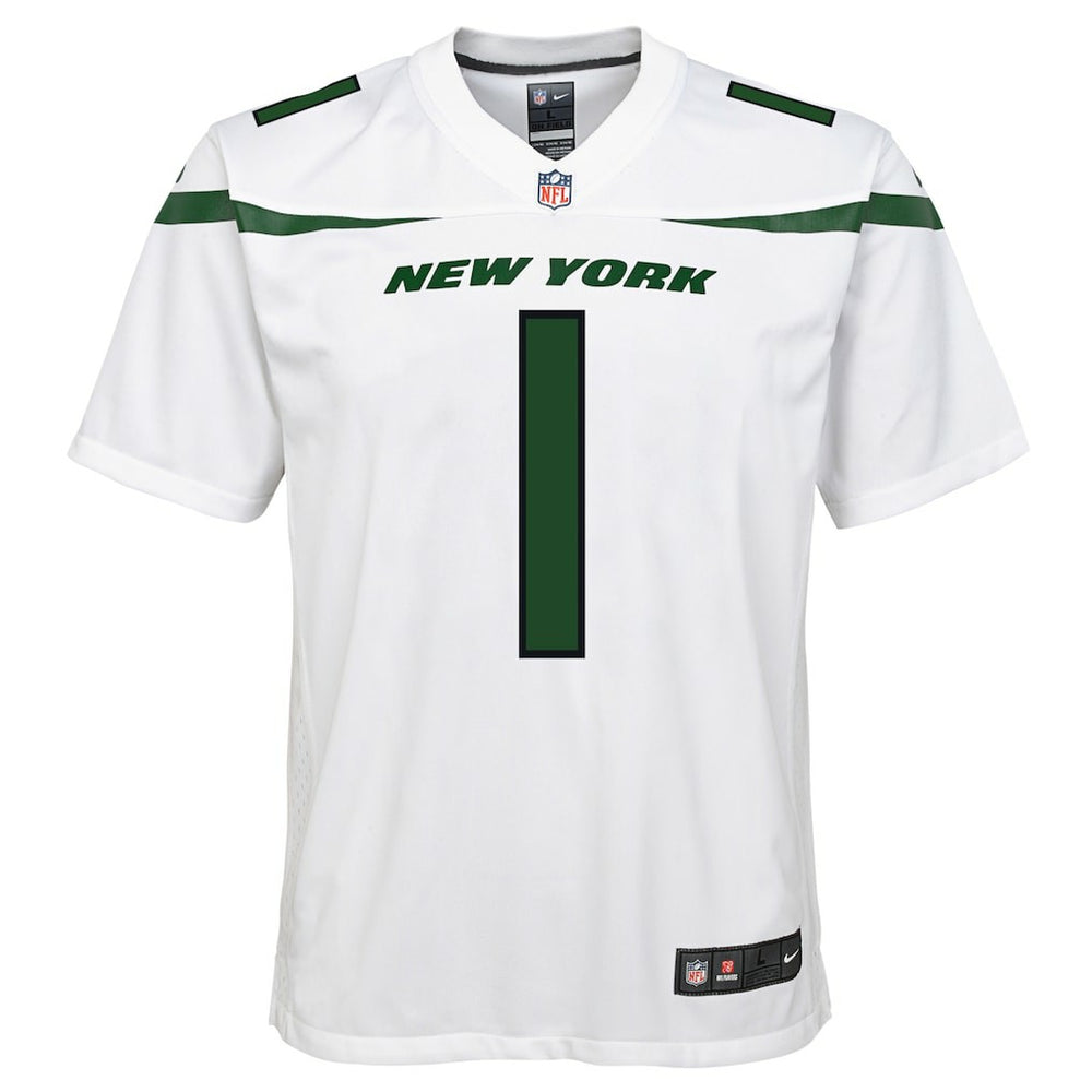 NFL New York Jets Ahmad Sauce Gardner  Youth Game Jersey