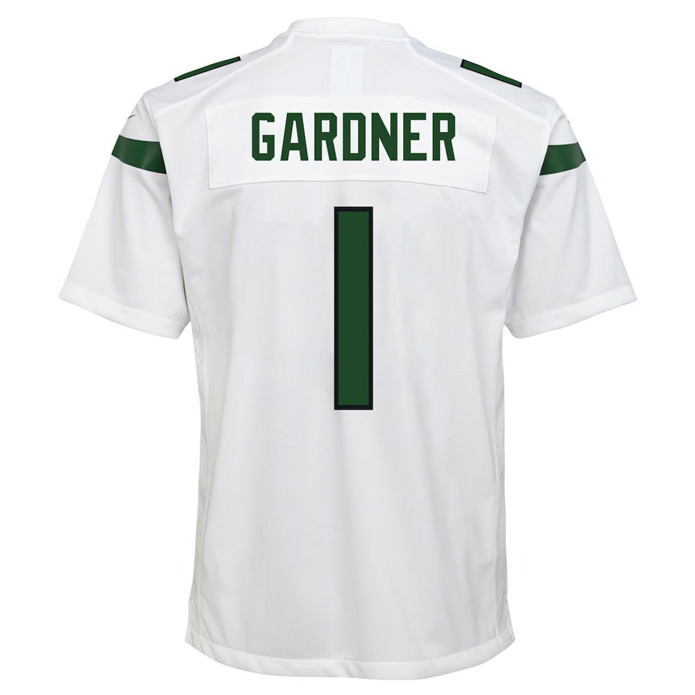 NFL New York Jets Ahmad Sauce Gardner  Youth Game Jersey
