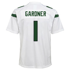 NFL New York Jets Ahmad Sauce Gardner  Youth Game Jersey