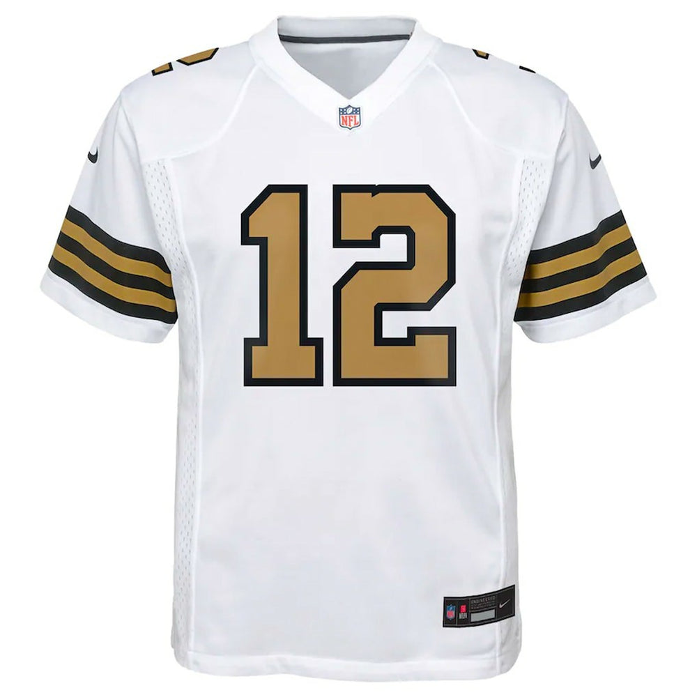 NFL New Orleans Saints Chris Olave  Youth Game Jersey