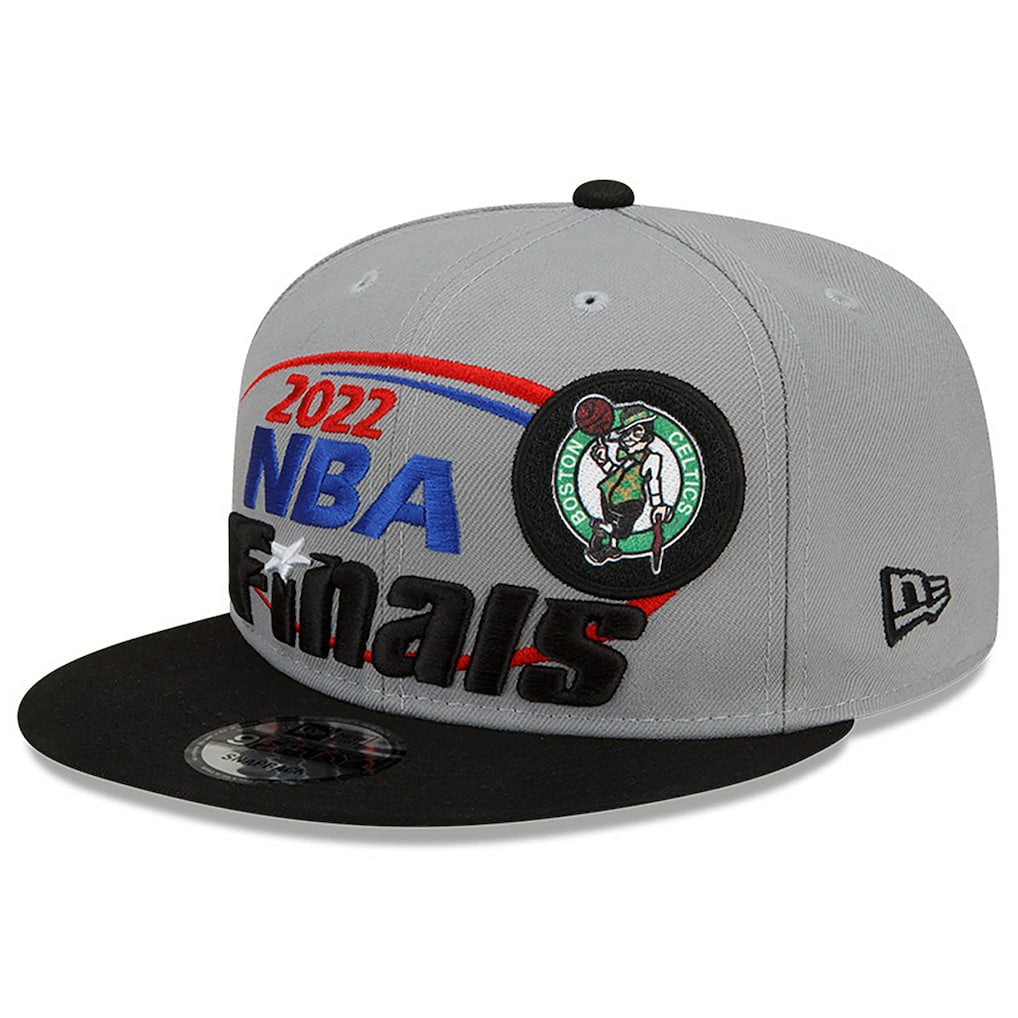 Boston Celtics 2022 Eastern Conference Champions Locker Room 9FIFTY Snapback Adjustable Hat - Gray/Black | New Era discount