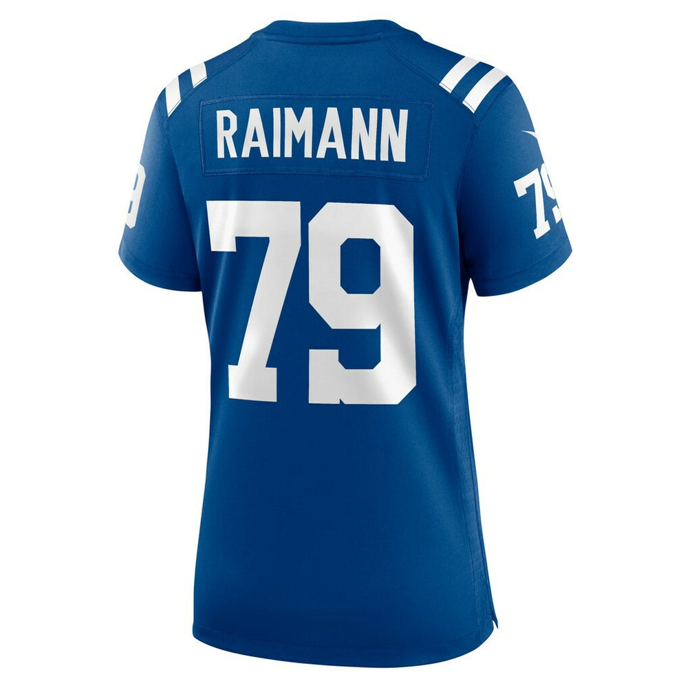 NFL Indianapolis Colts Bernhard Raimann  Women's Player Game Jersey