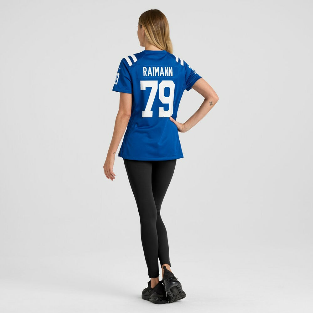 NFL Indianapolis Colts Bernhard Raimann  Women's Player Game Jersey