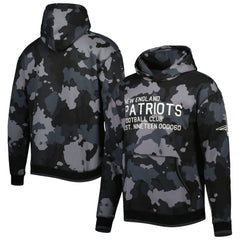 NFL New England Patriots The Wild Collective Camo Pullover Hoodie
