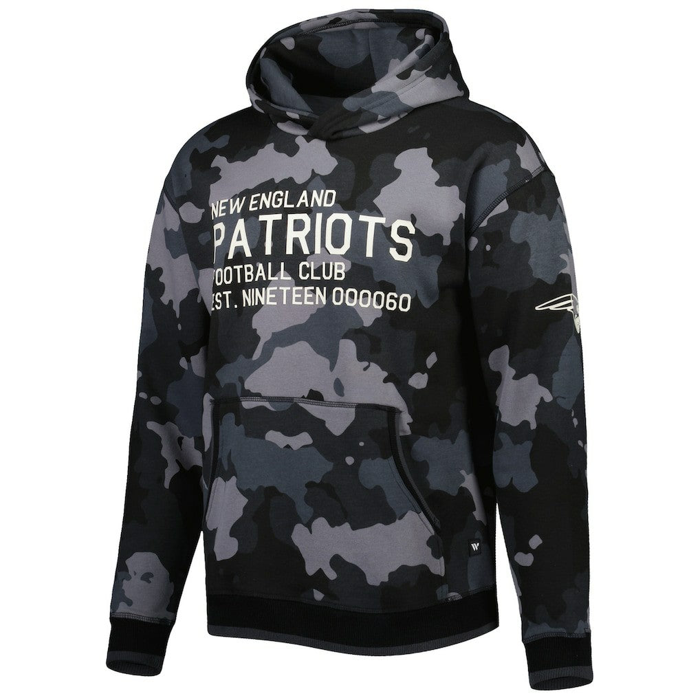 NFL New England Patriots The Wild Collective Camo Pullover Hoodie