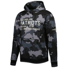 NFL New England Patriots The Wild Collective Camo Pullover Hoodie