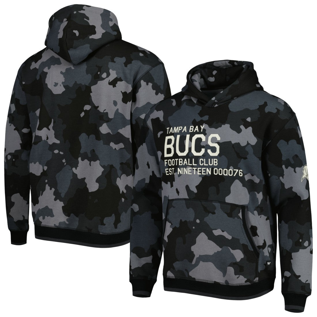 NFL Tampa Bay Buccaneers The Wild Collective Camo Pullover Hoodie
