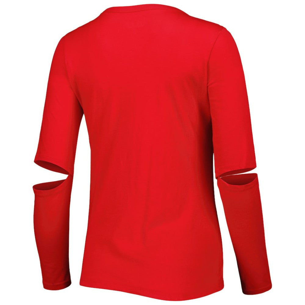 St. Louis Cardinals Touch Women's Formation Long Sleeve T-Shirt - Red