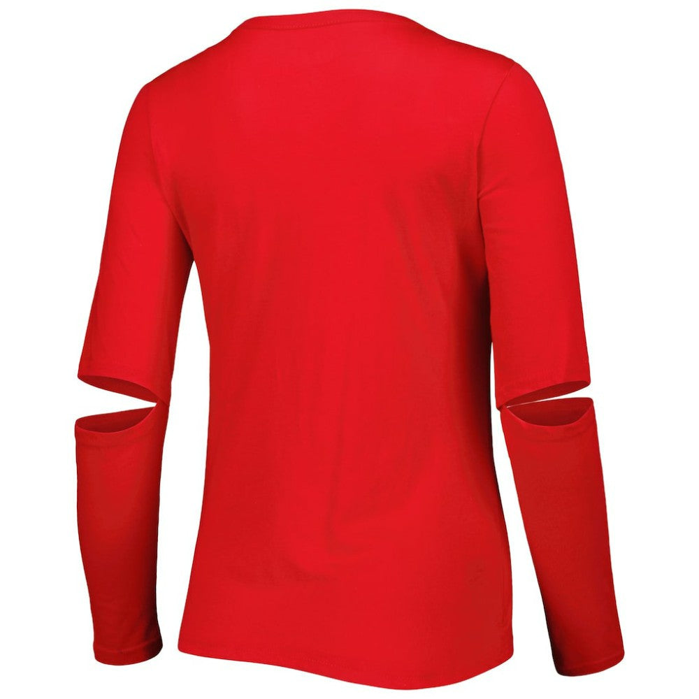 Washington Nationals Touch Women's Formation Long Sleeve T-Shirt - Red