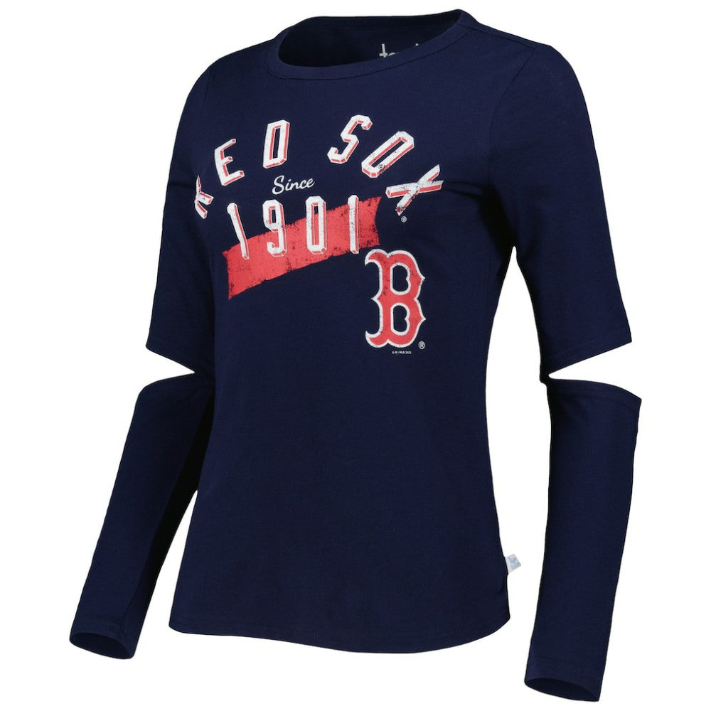 Boston Red Sox Touch Women's Formation Long Sleeve T-Shirt - Navy