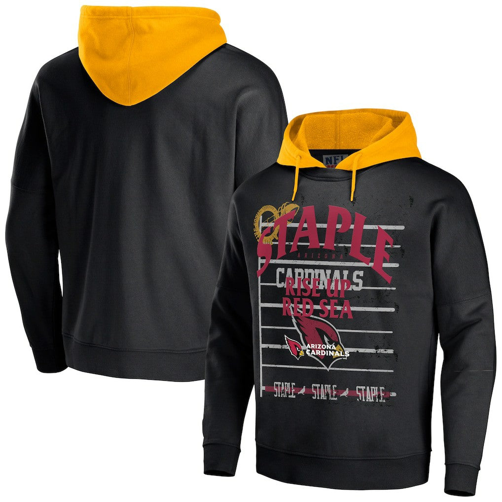 NFL Arizona Cardinals NFL x Staple Throwback Vintage Wash Pullover Hoodie