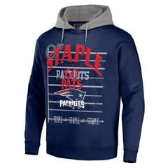 NFL New England Patriots NFL x Staple Throwback Vintage Wash Pullover Hoodie