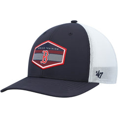 Boston Red Sox Spring Training Burgess Trucker Adjustable Hat - Navy/White | 47 brand