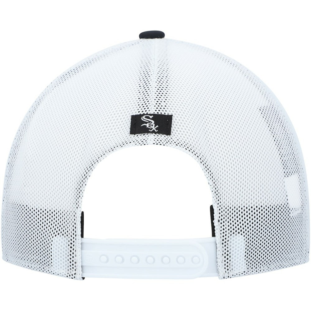 Chicago White Sox Spring Training Burgess Trucker Adjustable Hat - Black/White | 47 brand
