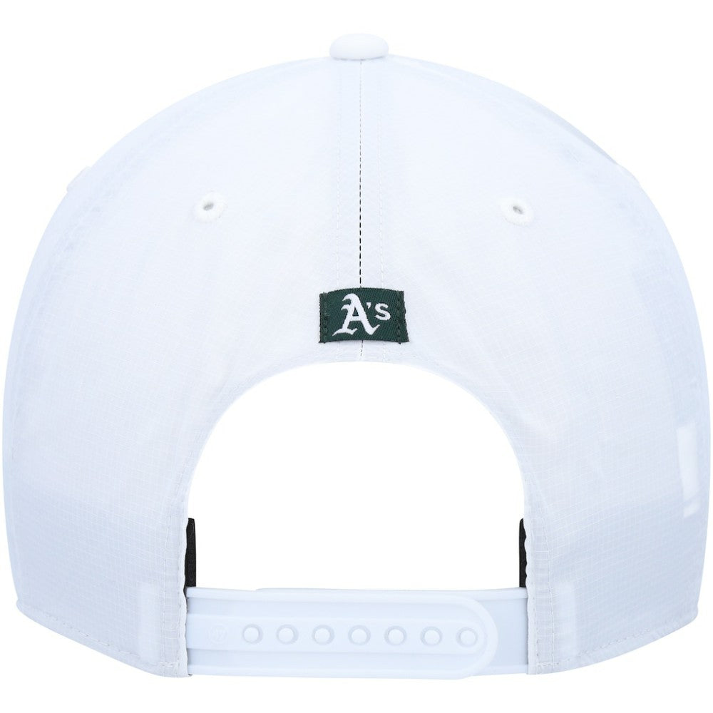 Athletics Downburst Hitch Snapback Hat - White | 47 brand