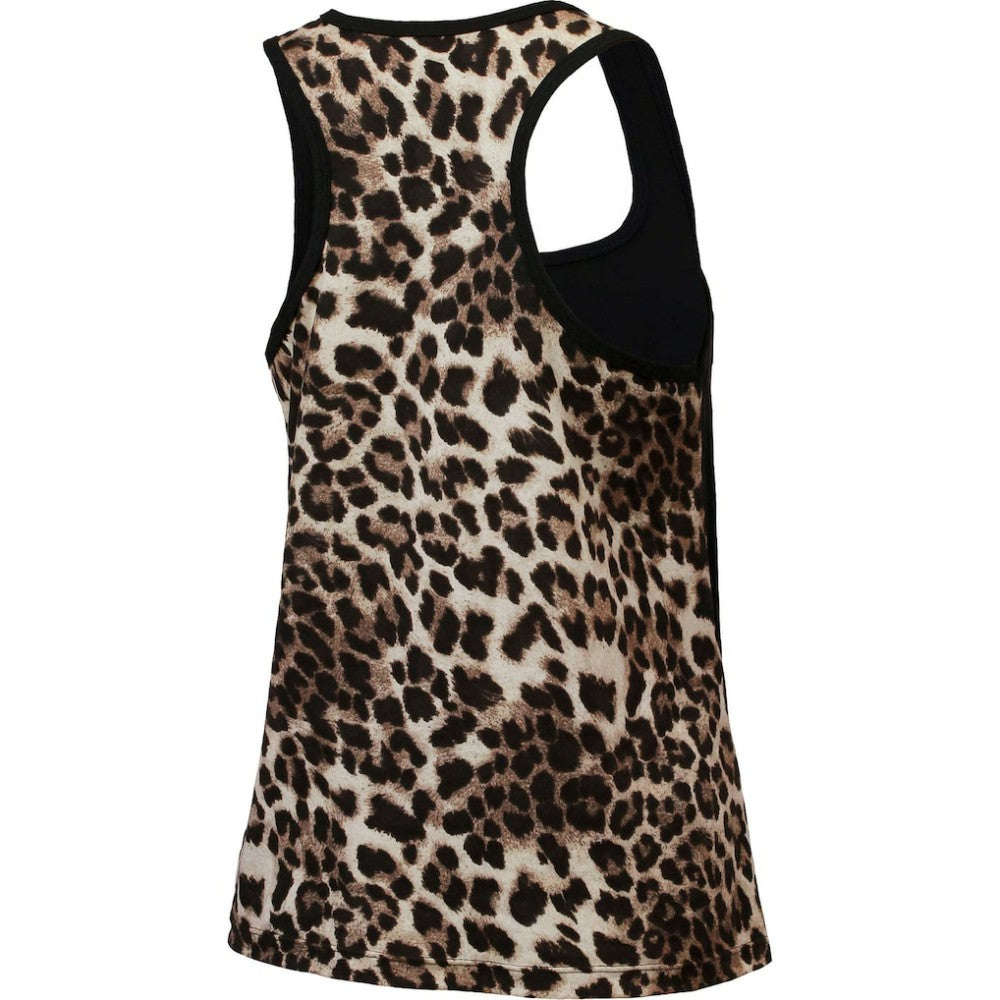 San Francisco Giants Majestic Threads Women's Leopard Tank Top - Black
