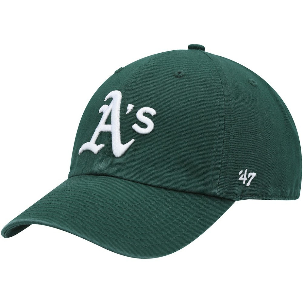 Athletics Clean Up Adjustable Hat - Green | 47 brand