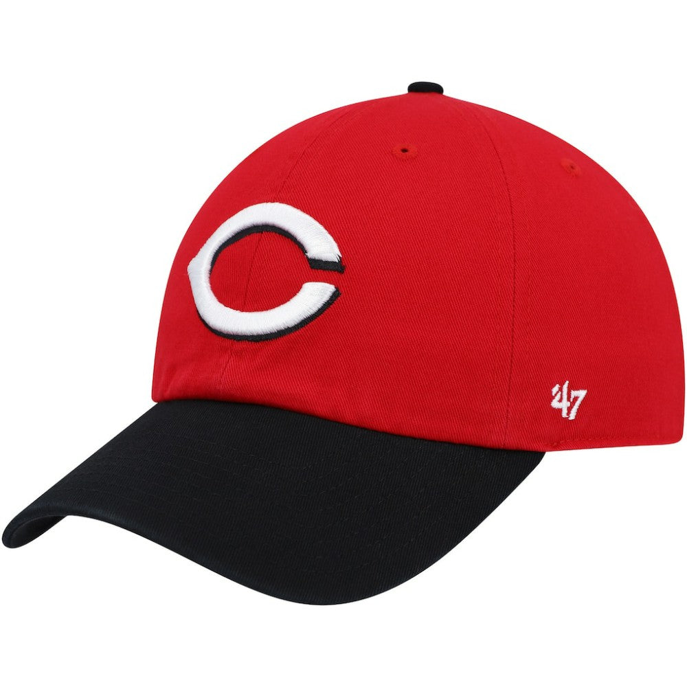 Cincinnati Reds Clean Up Adjustable Hat - Red | 47 brand