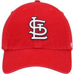 St. Louis Cardinals Clean Up Adjustable Hat - Red | 47 brand