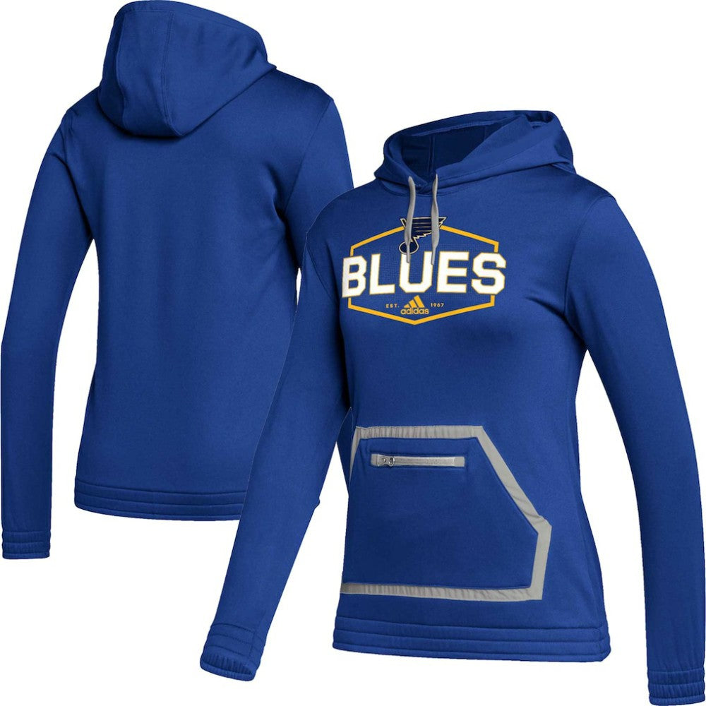 St. Louis Blues adidas Women's Team Pullover Hoodie