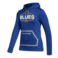 St. Louis Blues adidas Women's Team Pullover Hoodie