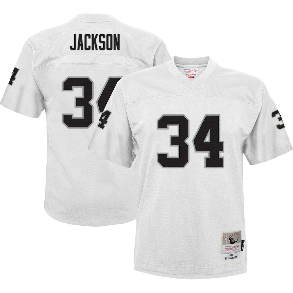 NFL Las Vegas Raiders Bo Jackson  Youth 1988 Retired Player Legacy Jersey