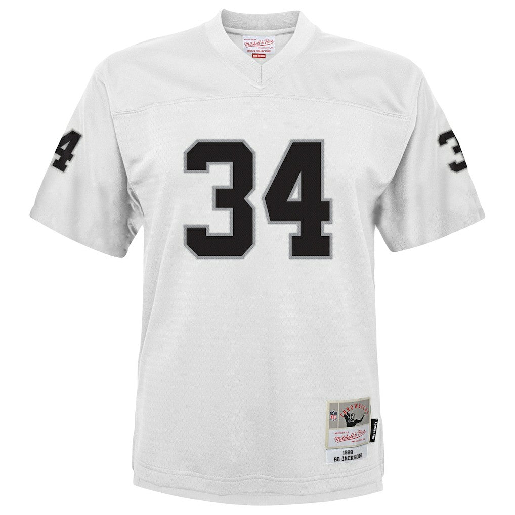 NFL Las Vegas Raiders Bo Jackson  Youth 1988 Retired Player Legacy Jersey