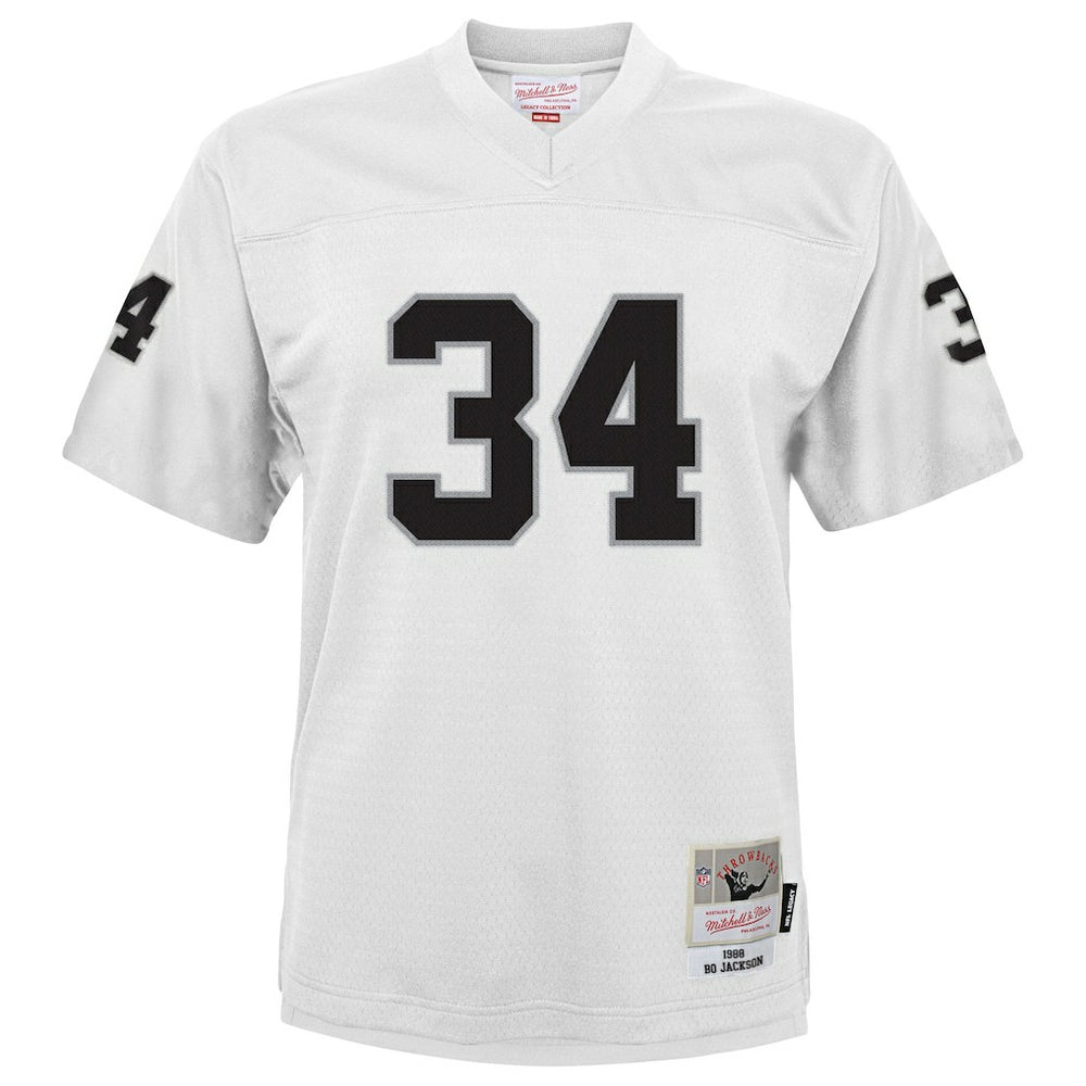 NFL Las Vegas Raiders Bo Jackson  Youth 1988 Retired Player Legacy Jersey