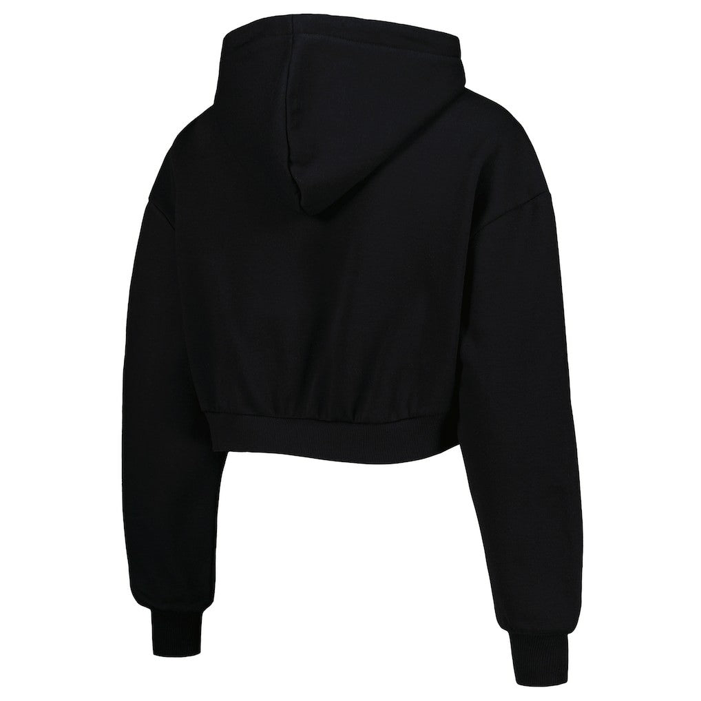 NFL Baltimore Ravens The Wild Collective Women's Cropped Pullover Hoodie