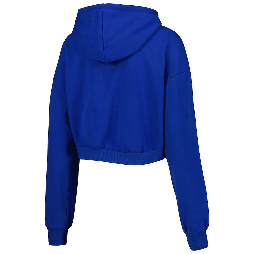NFL Buffalo Bills The Wild Collective Women's Cropped Pullover Hoodie