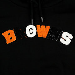NFL Cleveland Browns The Wild Collective Women's Cropped Pullover Hoodie