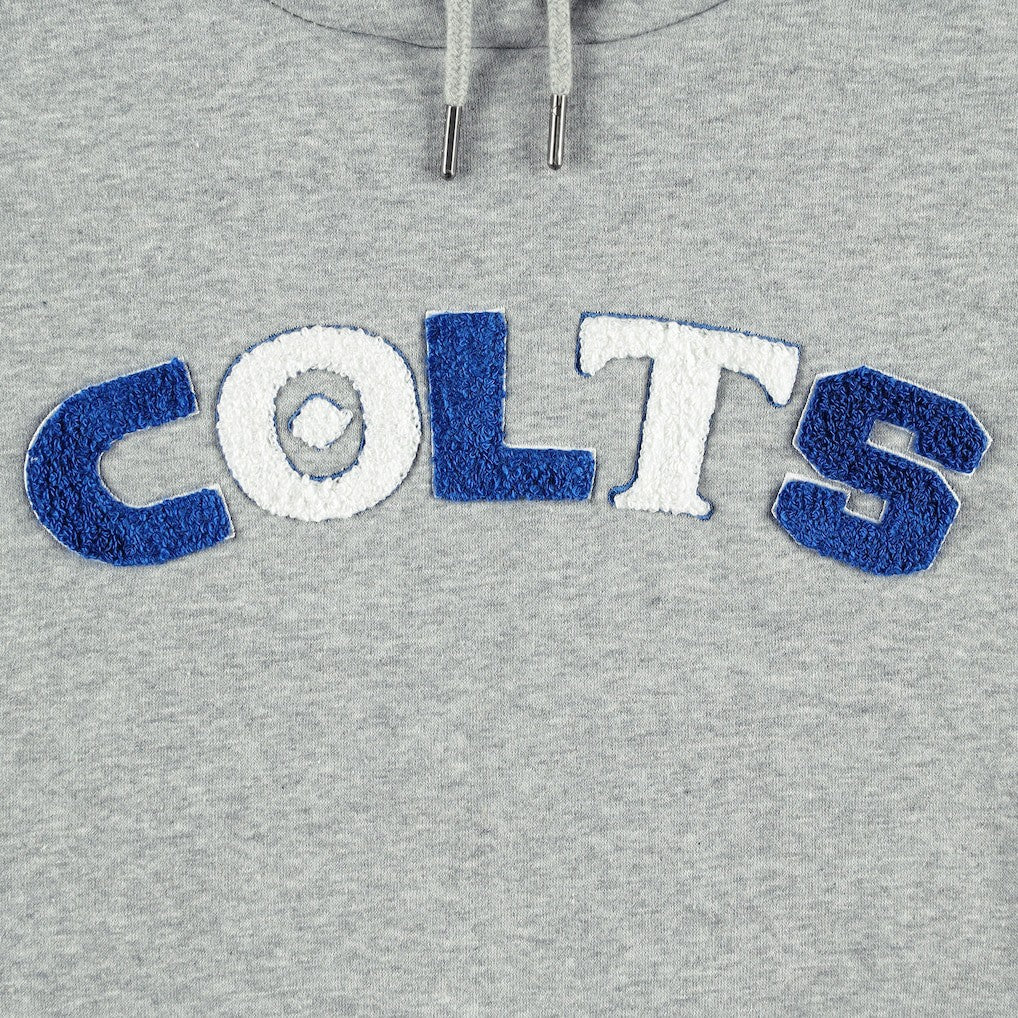 NFL Indianapolis Colts The Wild Collective Women's Cropped Pullover Hoodie