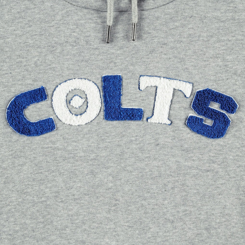 NFL Indianapolis Colts The Wild Collective Women's Cropped Pullover Hoodie