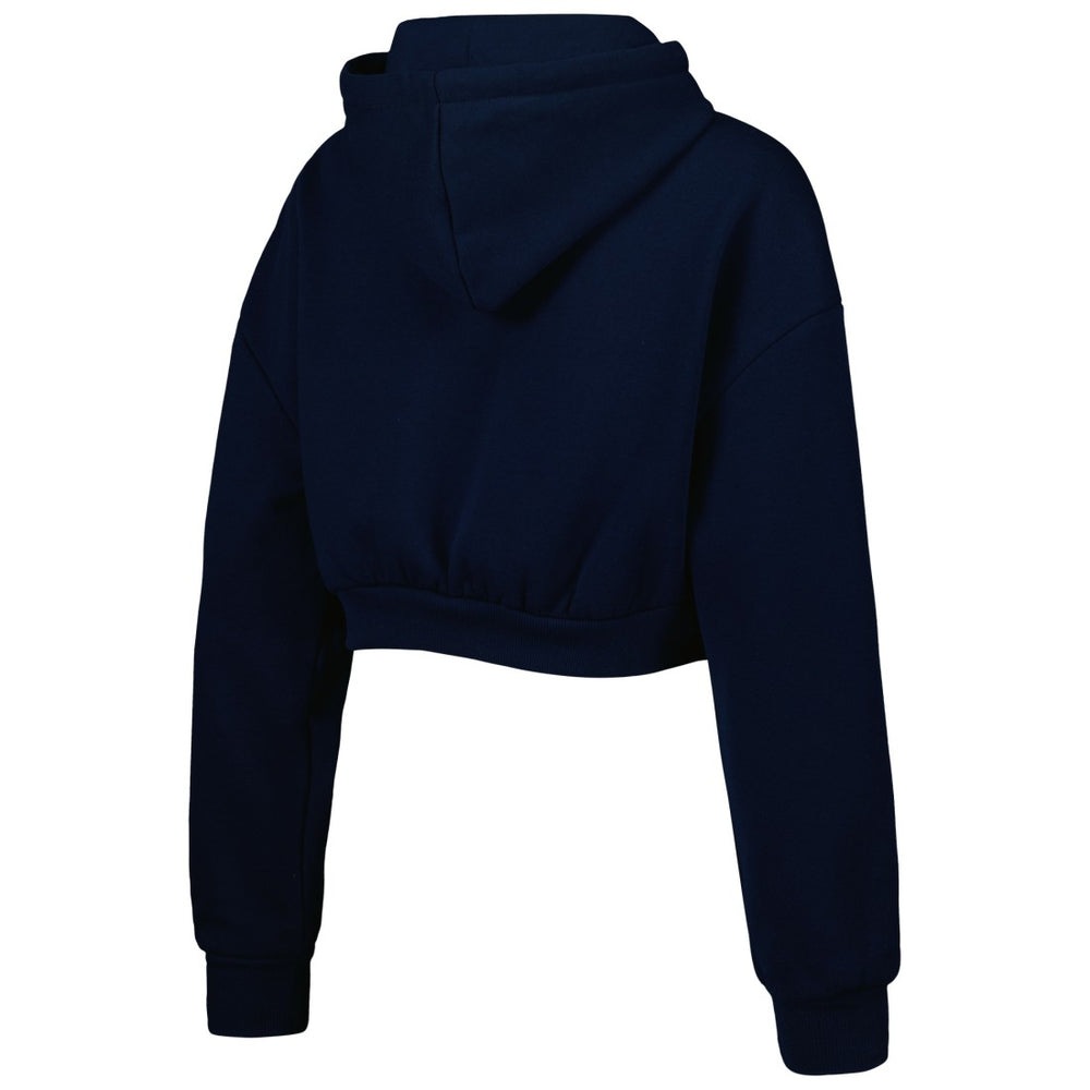 NFL Tennessee Titans The Wild Collective Women's Cropped Pullover Hoodie