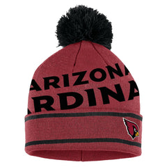 NFL Arizona Cardinals WEAR by Erin Andrews Women's Double Jacquard Cuffed Knit Hat with Pom and Gloves Set