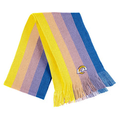 NFL Los Angeles Rams WEAR by Erin Andrews Women's Ombre Pom Knit Hat and Scarf Set