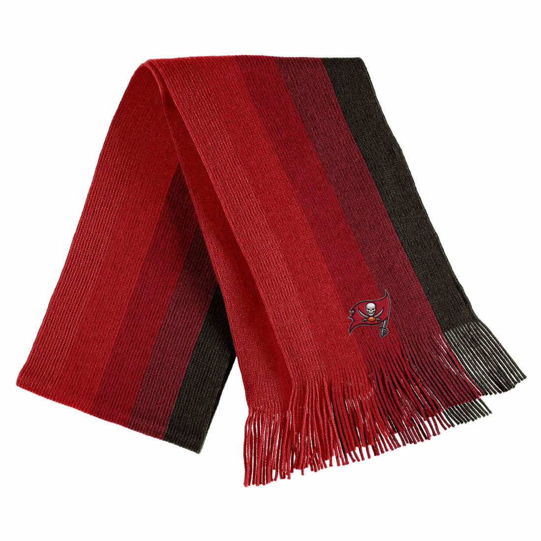 NFL Tampa Bay Buccaneers WEAR by Erin Andrews Women's Ombre Pom Knit Hat and Scarf Set
