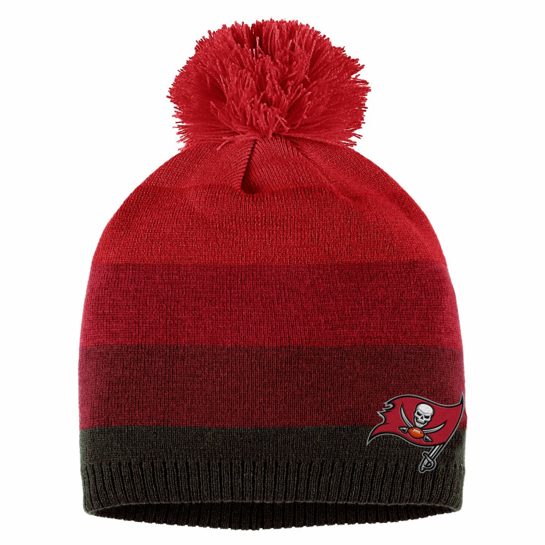 NFL Tampa Bay Buccaneers WEAR by Erin Andrews Women's Ombre Pom Knit Hat and Scarf Set