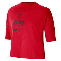 Chicago Bulls Women's Essential Boxy T-Shirt sale - Red | Nike cheap