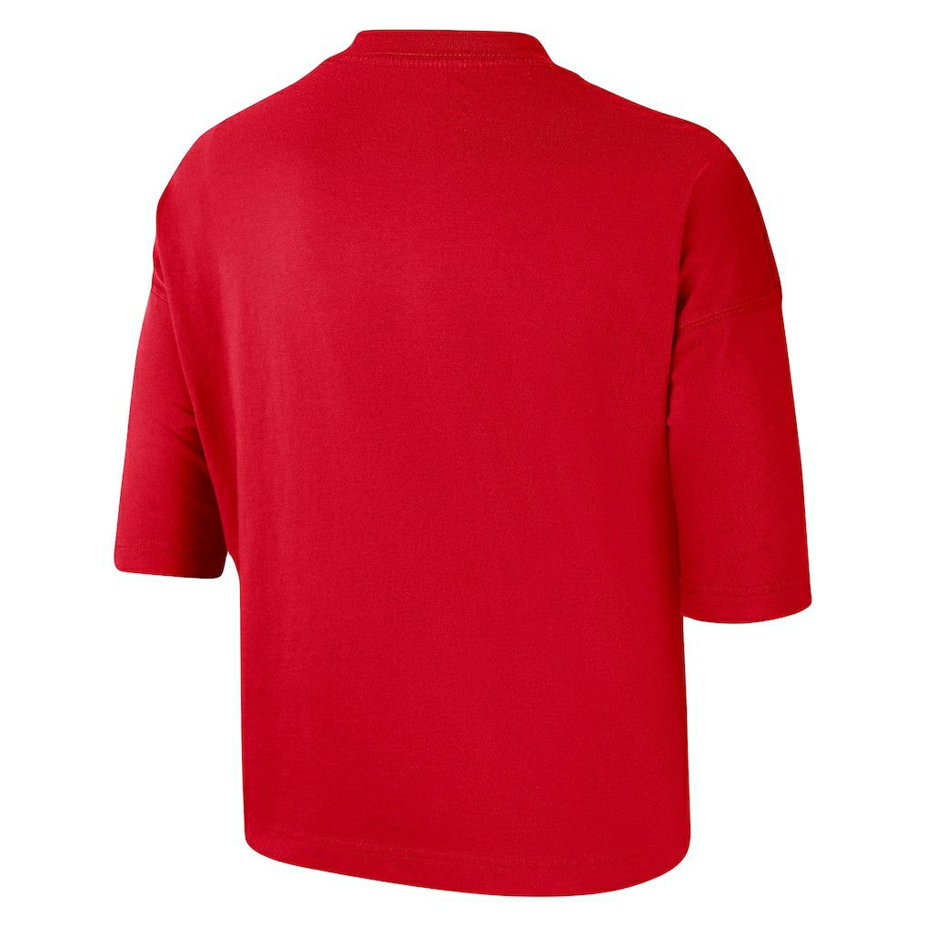 Chicago Bulls Women's Essential Boxy T-Shirt sale - Red | Nike cheap