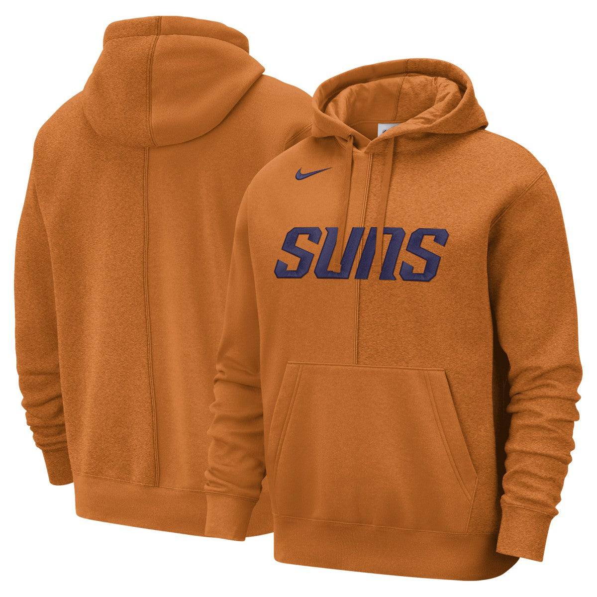 Phoenix Suns Courtside Versus Stitch Split Pullover Hoodie - Orange | Nike sale