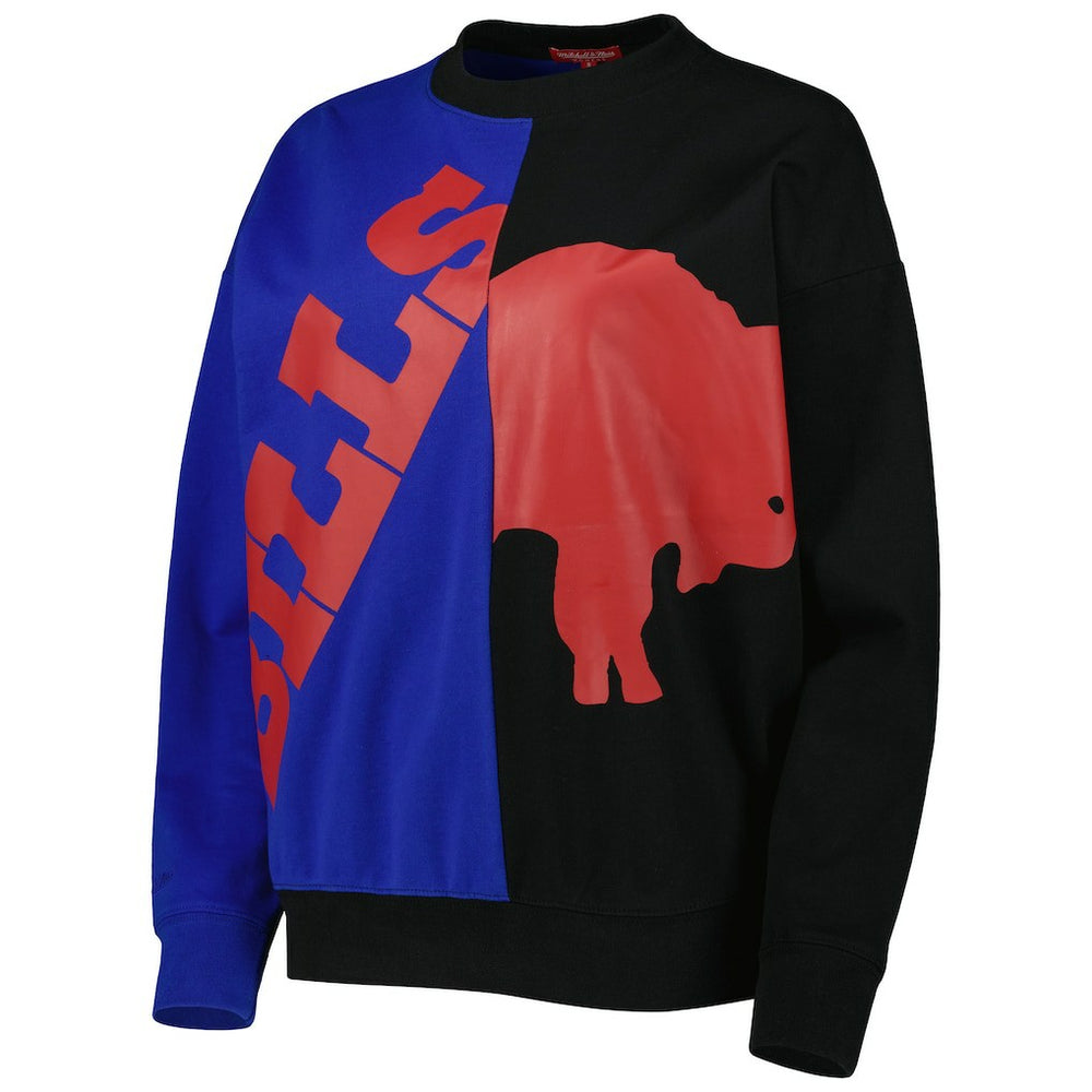 NFL Buffalo Bills Women's Big Face Pullover Sweatshirt