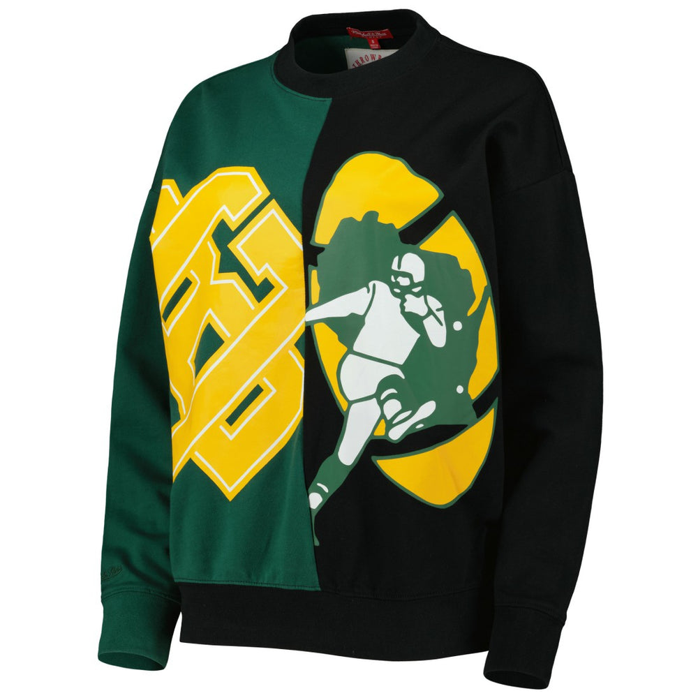 NFL Green Bay Packers Women's Big Face Pullover Sweatshirt