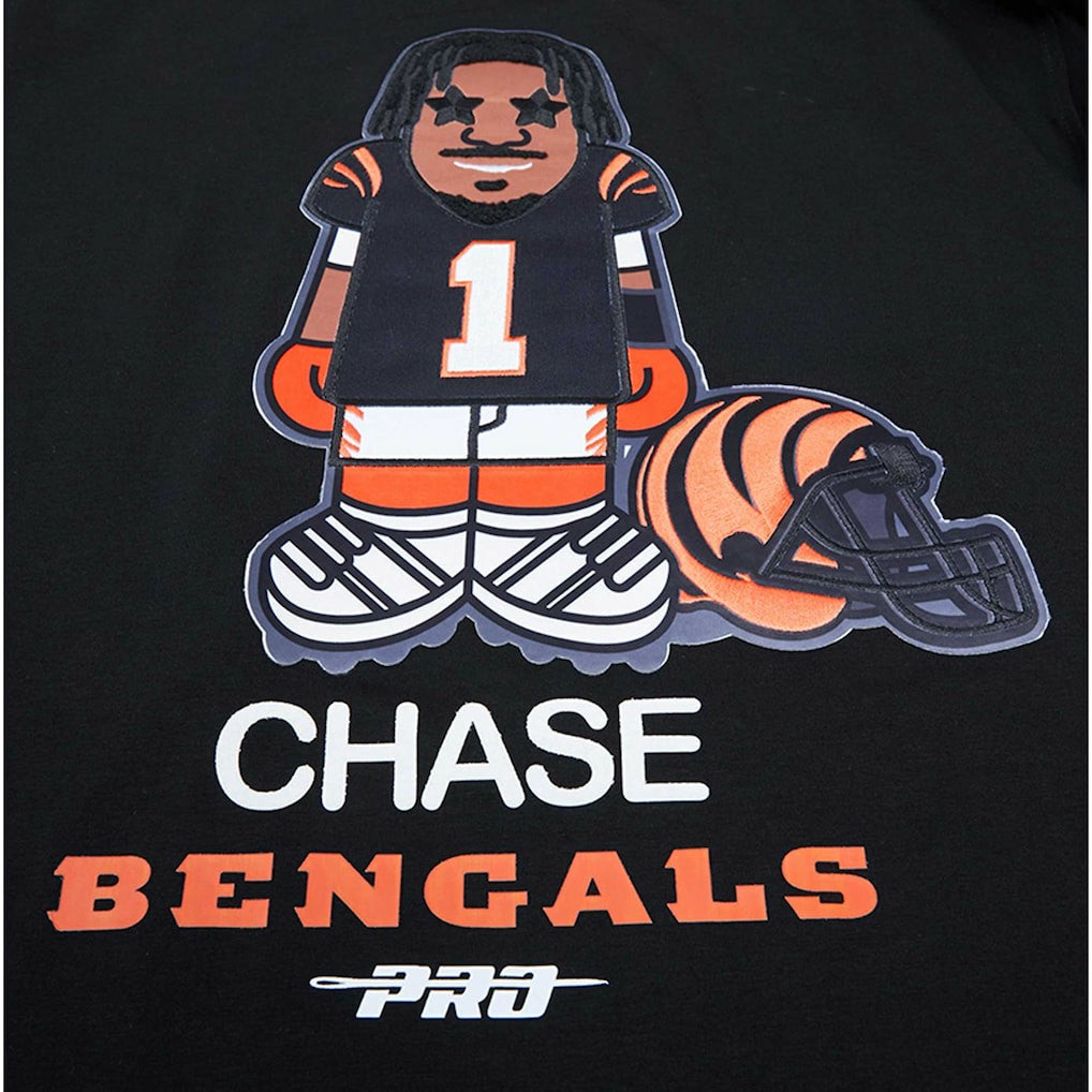 NFL Cincinnati Bengals Ja'Marr Chase  Pro Standard Player Avatar Graphic T-Shirt